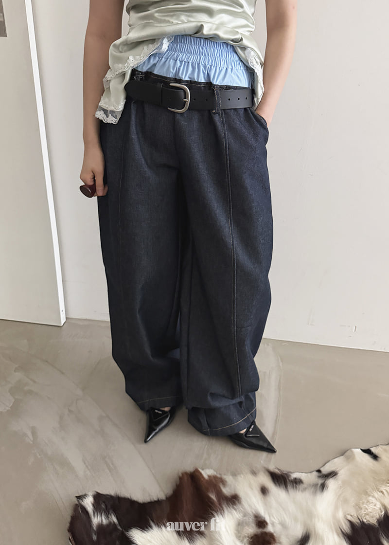 Auver_Fit - Korean Women Fashion - #thatsdarling - Double Roll-Up Denim Pants - 12