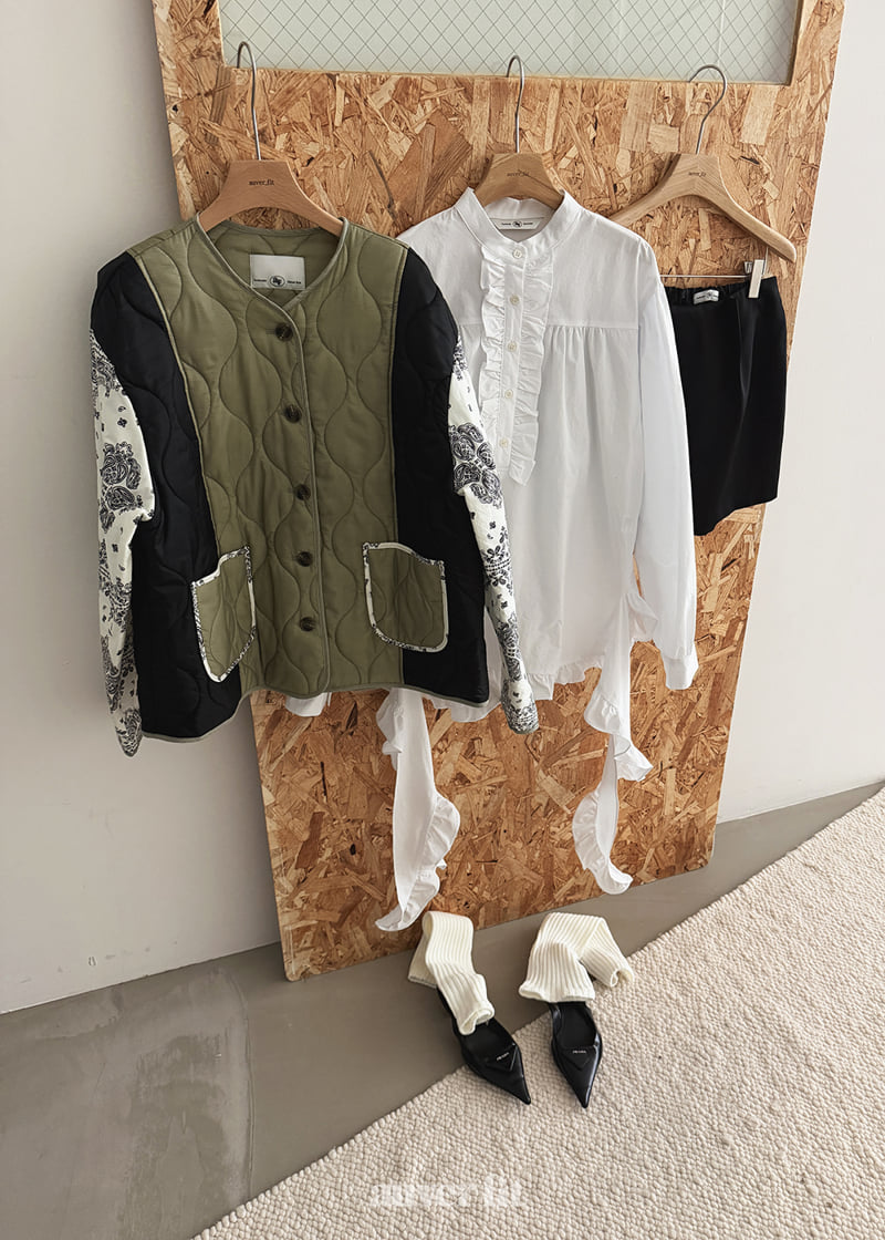 Auver_Fit - Korean Women Fashion - #thelittlethings - Paisley Balloon Jumper - 12