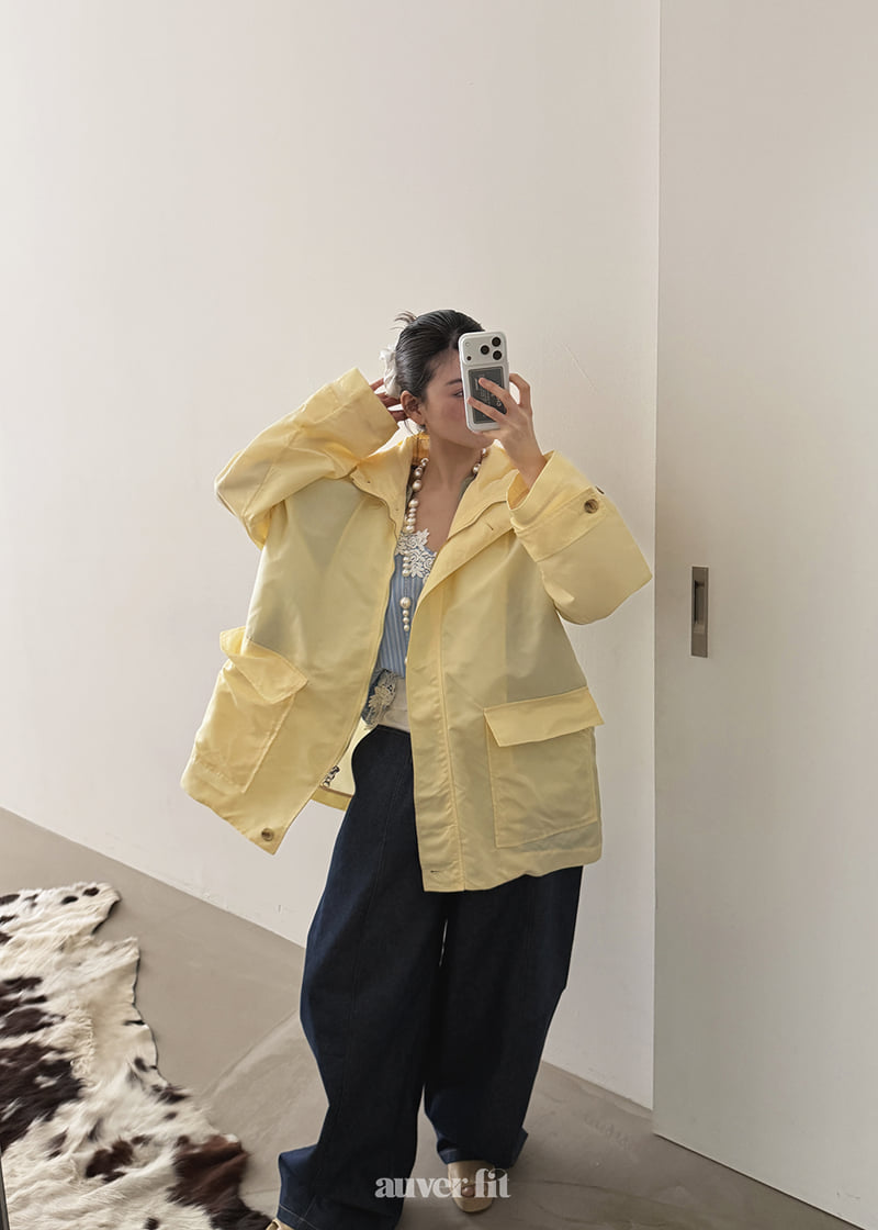 Auver_Fit - Korean Women Fashion - #thelittlethings - Hooded Half Jacket Set - 9
