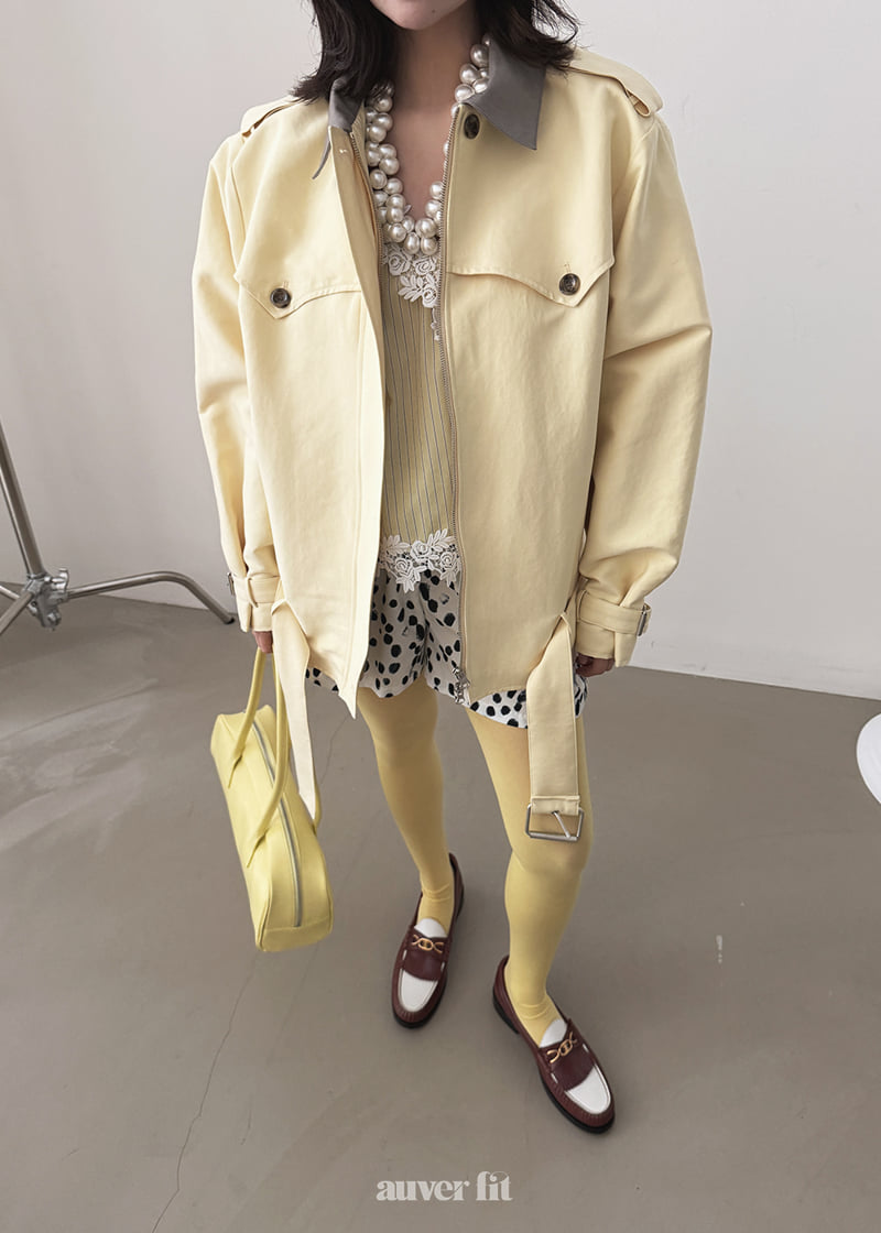 Auver_Fit - Korean Women Fashion - #thelittlethings - Trench Contrast Jumper - 7