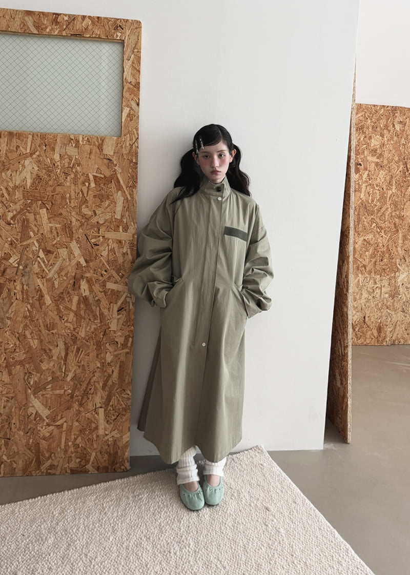 Auver_Fit - Korean Women Fashion - #womensfashion - Spring Cotton Field Jacket - 3
