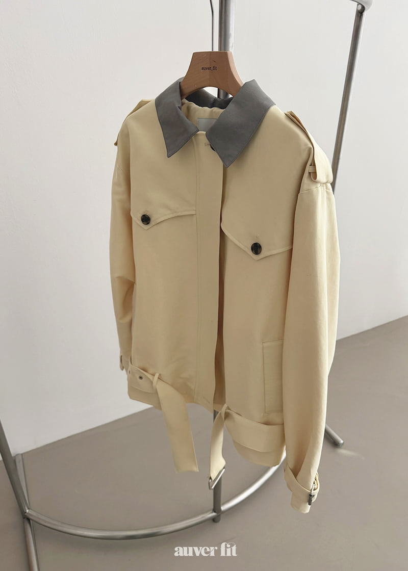 Auver_Fit - Korean Women Fashion - #womensfashion - Trench Contrast Jumper - 9
