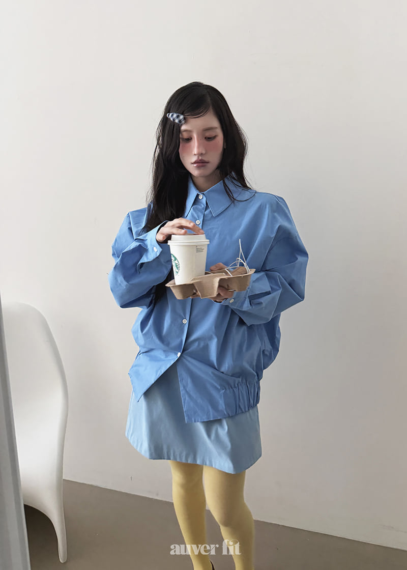 Auver_Fit - Korean Women Fashion - #womensfashion - Blouson Shirt - 10