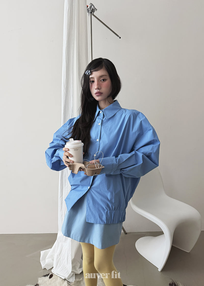 Auver_Fit - Korean Women Fashion - #womensfashion - Blouson Shirt - 12