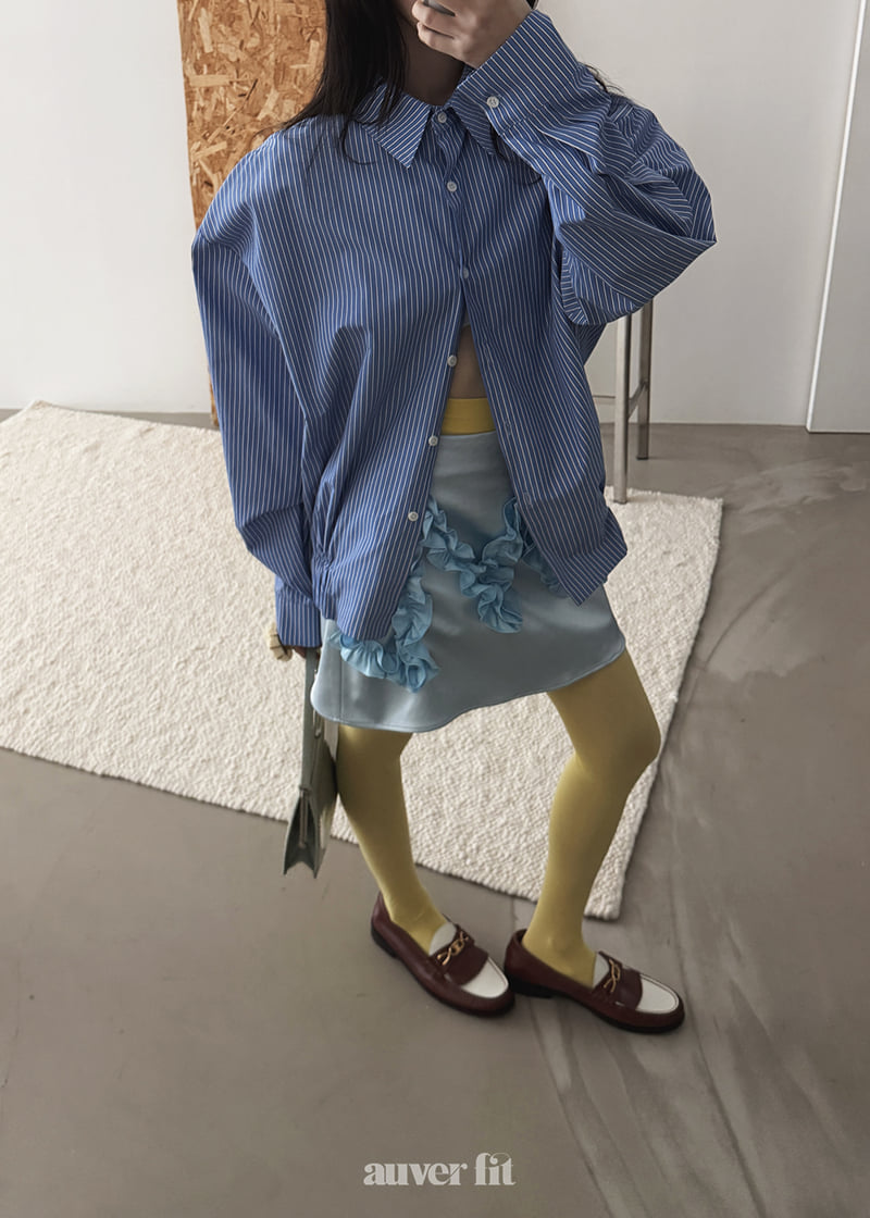 Auver_Fit - Korean Women Fashion - #womensfashion - Blouson Shirt - 6