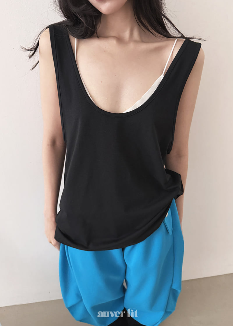 Spring Sleeveless Tee by Auver_Fit for Women - view 7