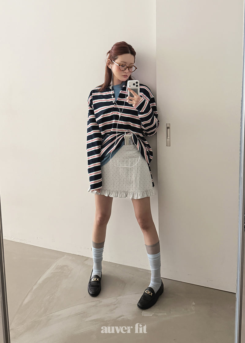 Auver_Fit - Korean Women Fashion - #womensfashion - Palette PK Tee - 8