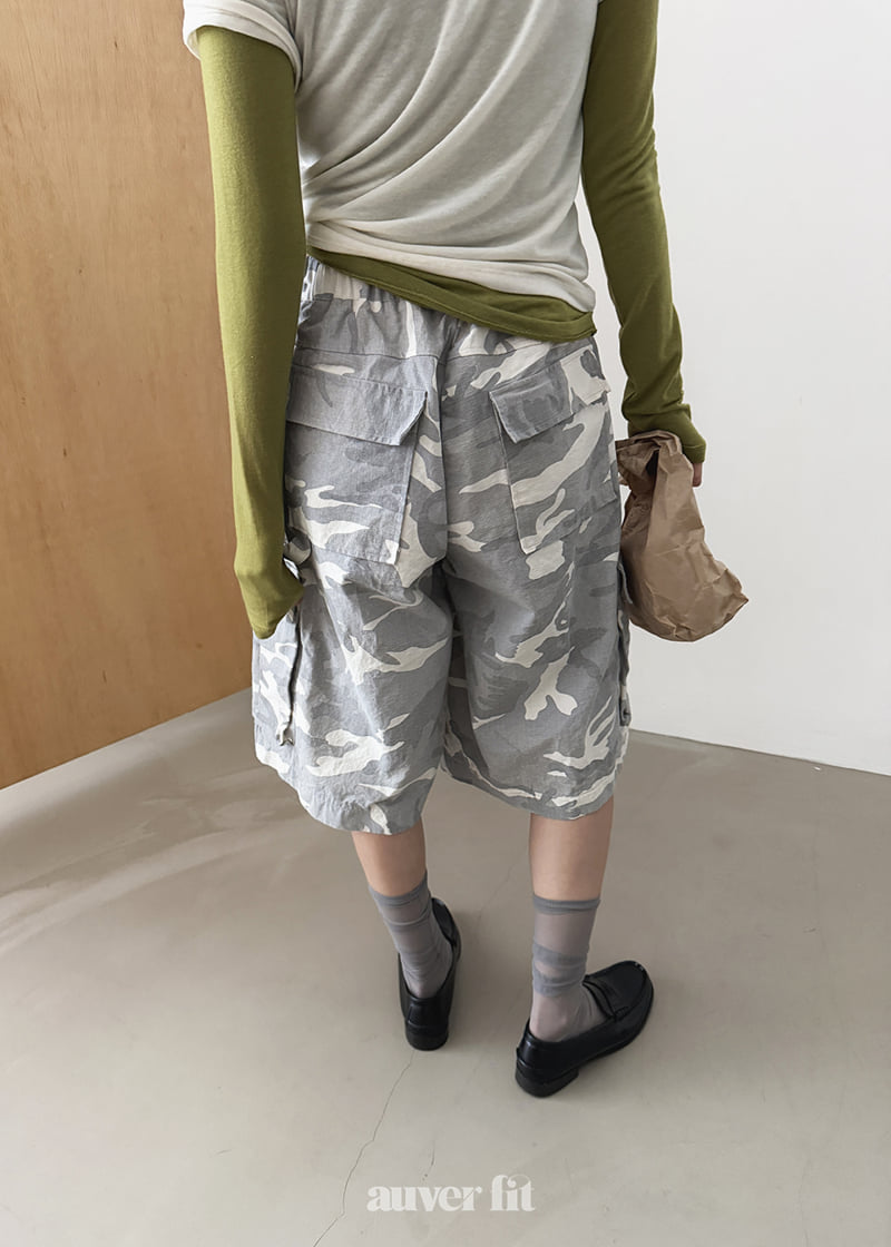 Auver_Fit - Korean Women Fashion - #womensfashion - Military Cargo Shorts - 10