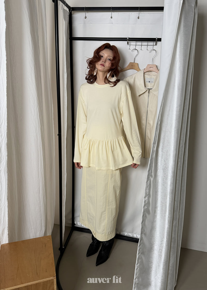 Auver_Fit - Korean Women Fashion - #womensfashion - 28 Shirring Tee - 10