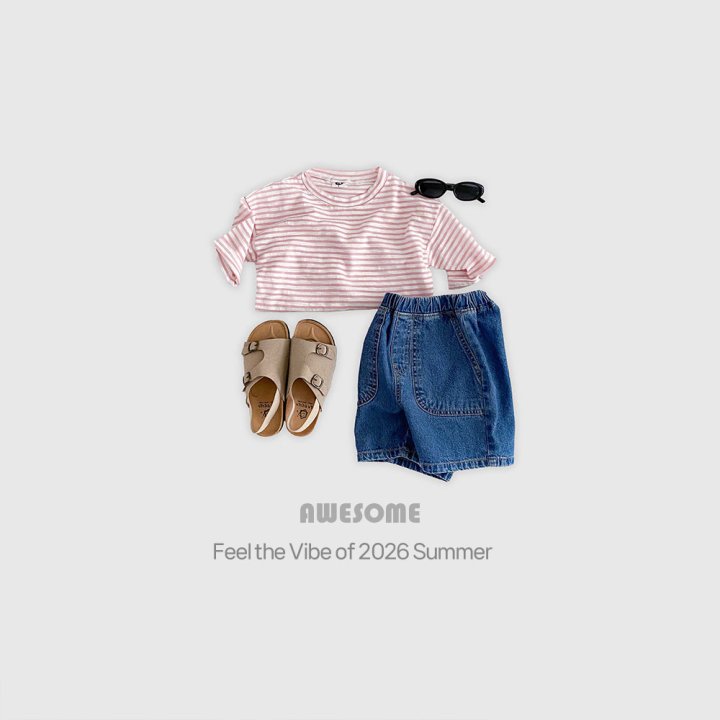 Awesome Bebe - Korean Children Fashion - #Kfashion4kids - Pocket Denim Pants - 5
