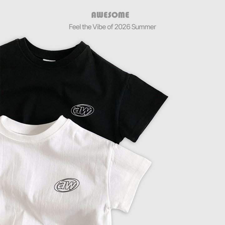 Awesome Bebe - Korean Children Fashion - #Kfashion4kids - AW Short Sleeve Tee - 2