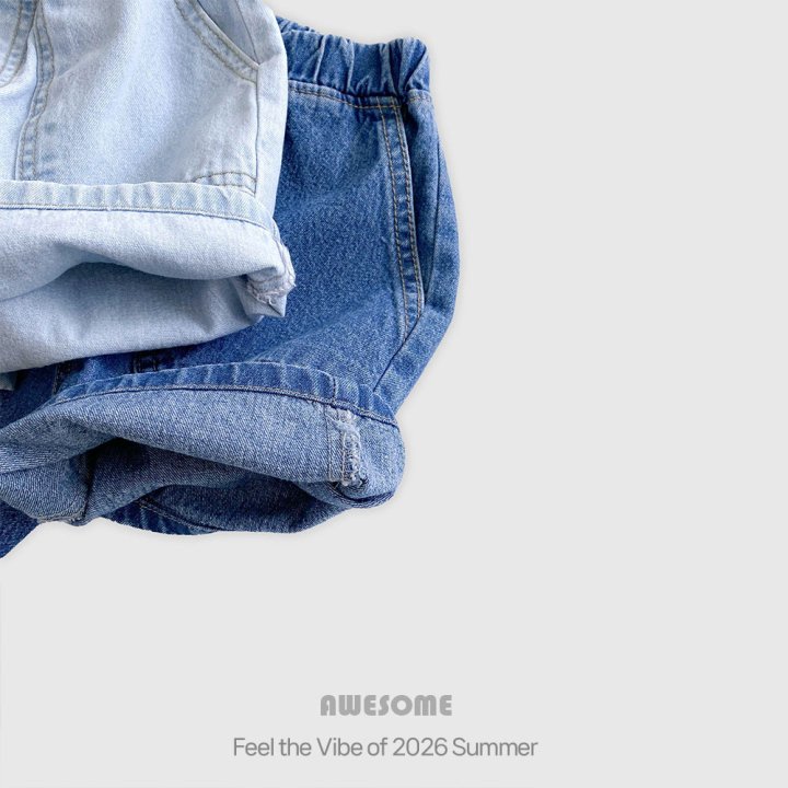 Awesome Bebe - Korean Children Fashion - #childofig - Pocket Denim Pants - 10