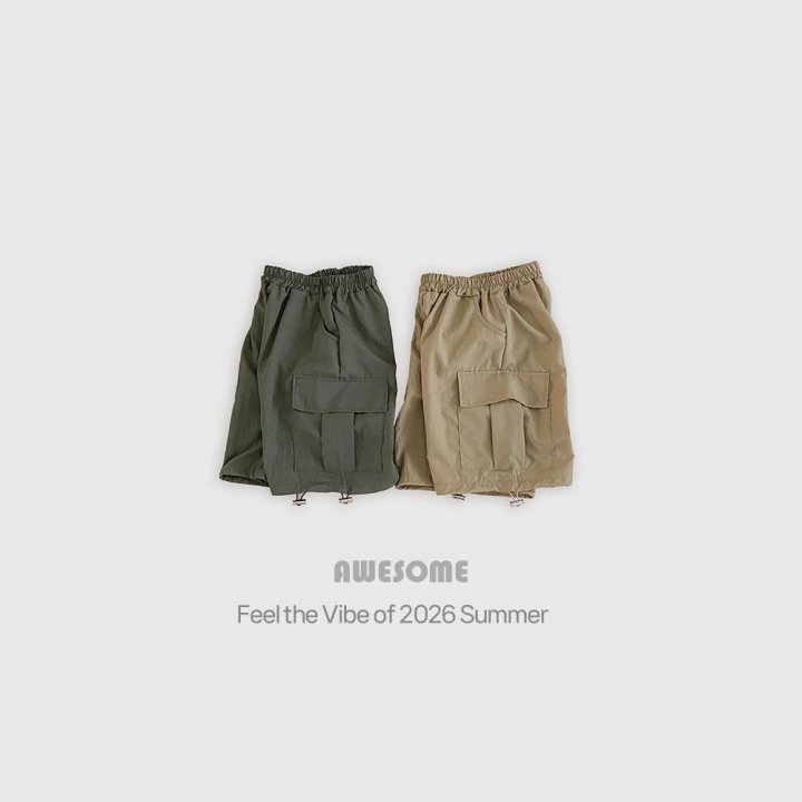 Awesome Bebe - Korean Children Fashion - #childrensboutique - Rustling Cargo Pants - 10