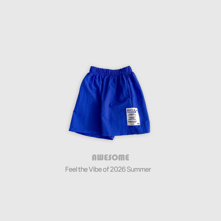 Awesome Bebe - Korean Children Fashion - #childrensboutique - Color Rustling Half Pants - 12