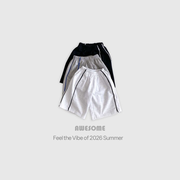 Awesome Bebe - Korean Children Fashion - #designkidswear - Side Stripe Dunk Pants - 8