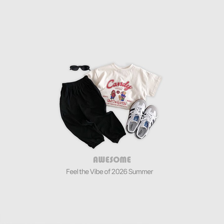 Awesome Bebe - Korean Children Fashion - #designkidswear - Candy Short Sleeve Tee - 3