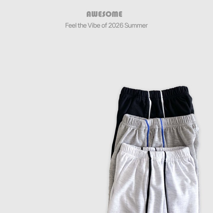 Awesome Bebe - Korean Children Fashion - #discoveringself - Side Stripe Dunk Pants - 9