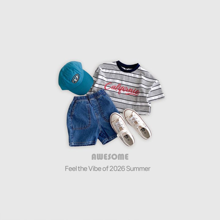Awesome Bebe - Korean Children Fashion - #littlefashionista - Pocket Denim Pants - 6