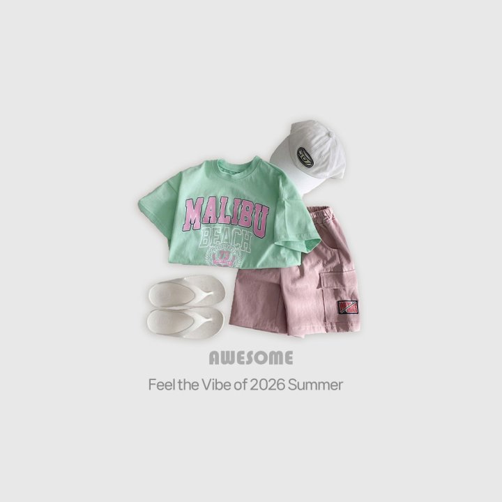 Awesome Bebe - Korean Children Fashion - #magicofchildhood - Cargo Label Half Pants - 2