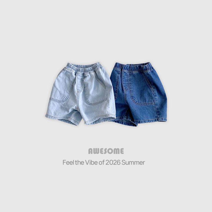 Awesome Bebe - Korean Children Fashion - #magicofchildhood - Pocket Denim Pants - 7