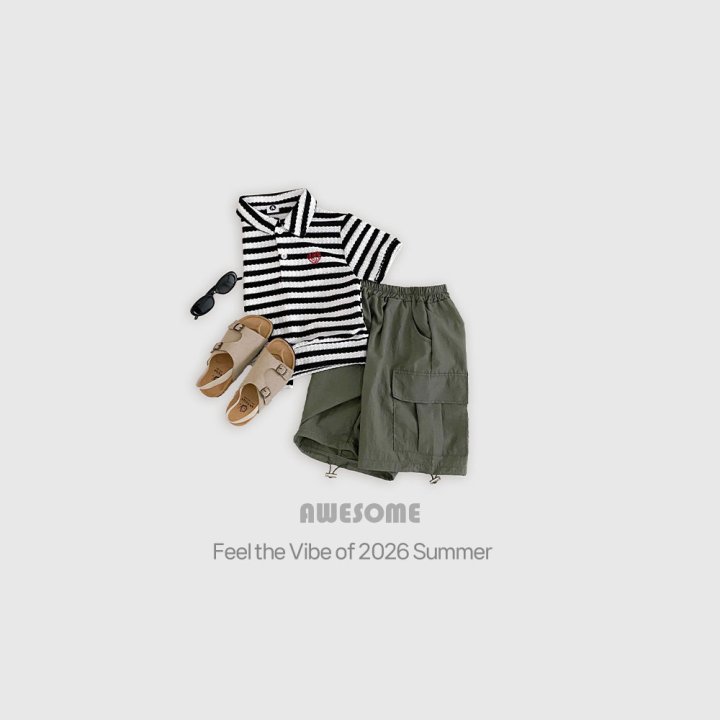 Awesome Bebe - Korean Children Fashion - #magicofchildhood - Rustling Cargo Pants - 4