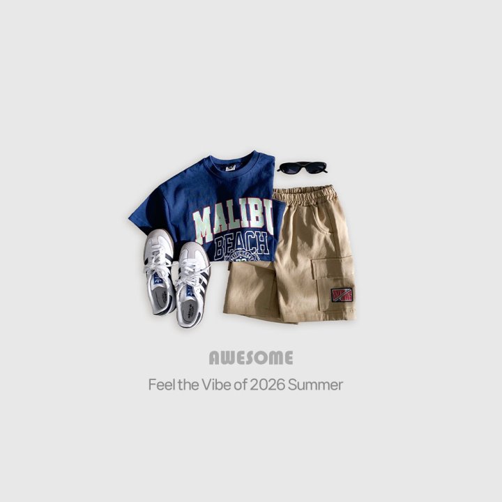 Awesome Bebe - Korean Children Fashion - #minifashionista - Cargo Label Half Pants - 3