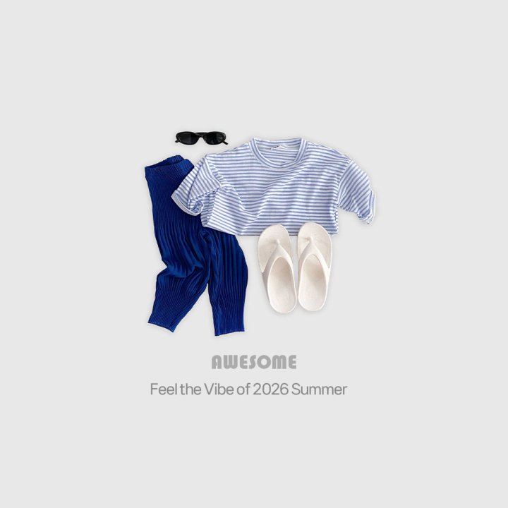 Awesome Bebe - Korean Children Fashion - #prettylittlegirls - Stripe Tee - 7