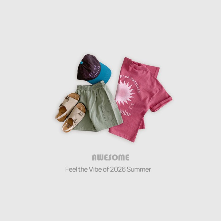 Awesome Bebe - Korean Children Fashion - #prettylittlegirls - Linen Cargo Half Pants - 4