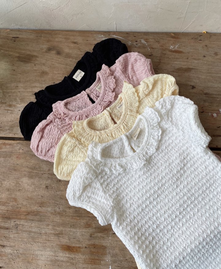 Azalea - Korean Children Fashion - #Kfashion4kids - Zigzag Frill Tee - 3
