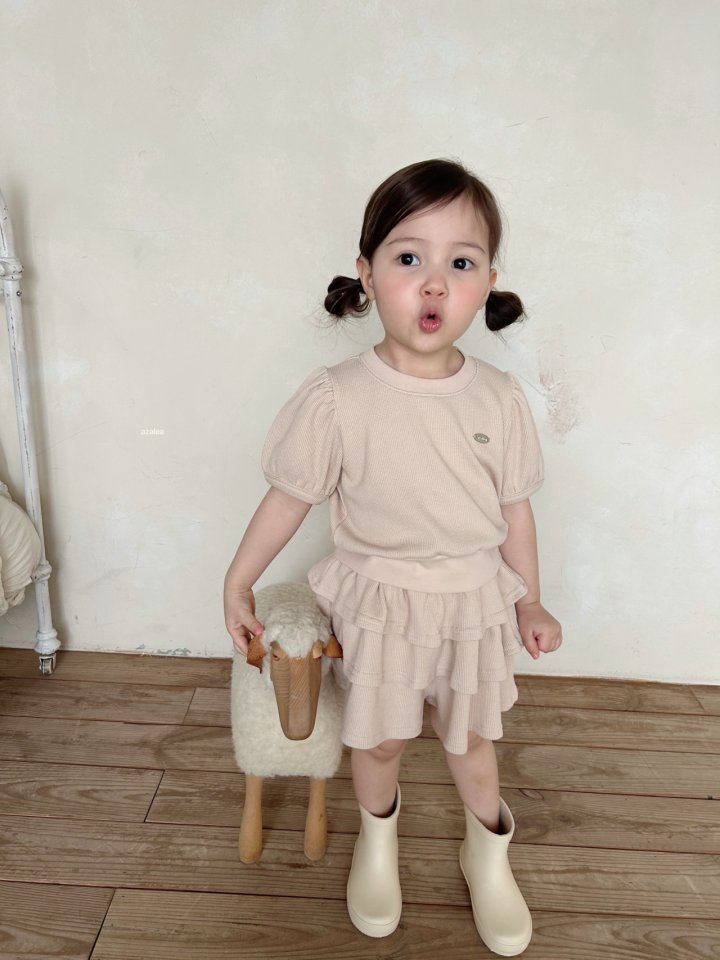 Azalea - Korean Children Fashion - #childrensboutique - Jane Waffle Set-up - 8