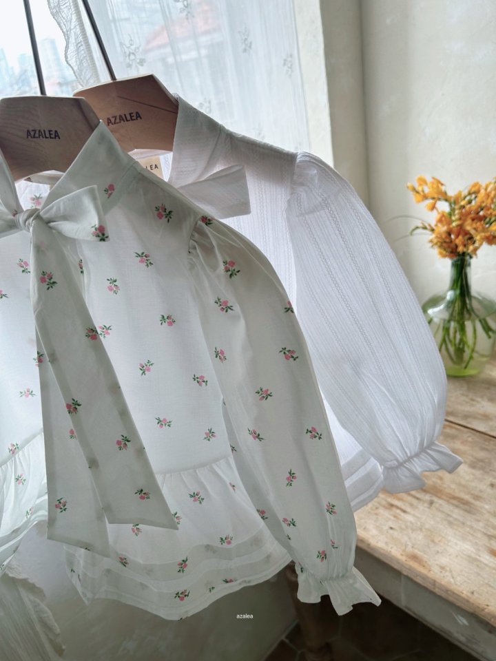 Azalea - Korean Children Fashion - #childrensboutique - Alice Ribbon Blouse - 7
