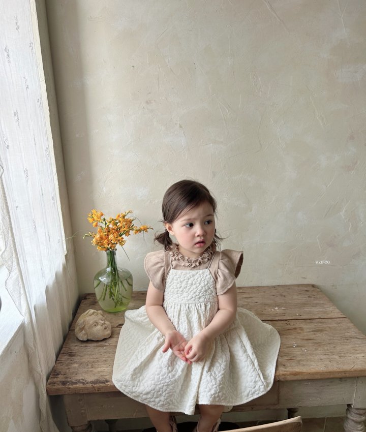 Azalea - Korean Children Fashion - #childrensboutique - Romance Tiered One-piece - 5