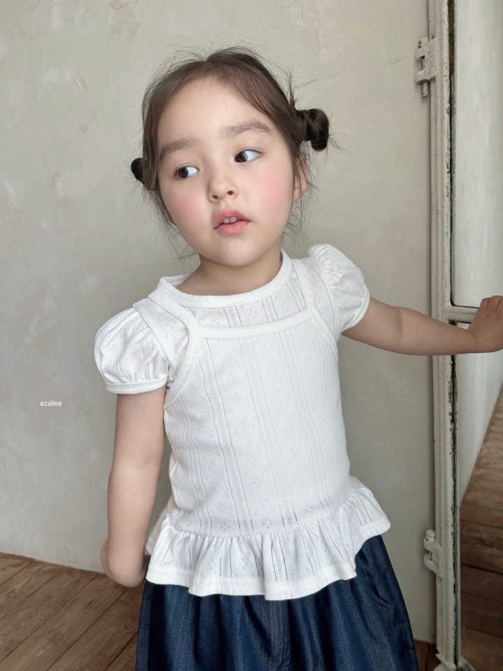 Azalea - Korean Children Fashion - #designkidswear - Red Flavor Sleeveless Set - 9