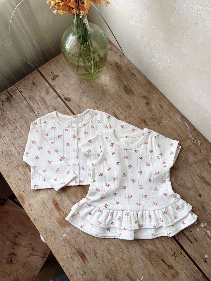 Azalea - Korean Children Fashion - #designkidswear - Sylvia Cardigan Set - 7
