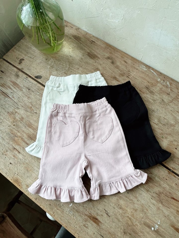 Azalea - Korean Children Fashion - #designkidswear - Lala Heart Pants - 3