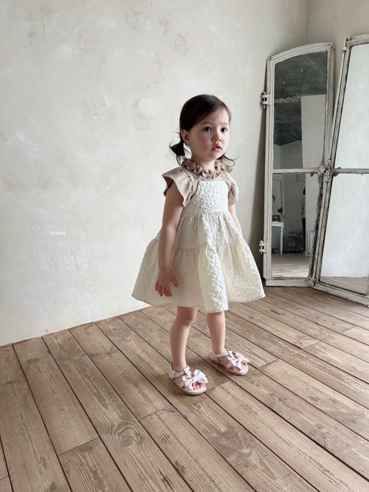 Azalea - Korean Children Fashion - #designkidswear - Romance Tiered One-piece - 6