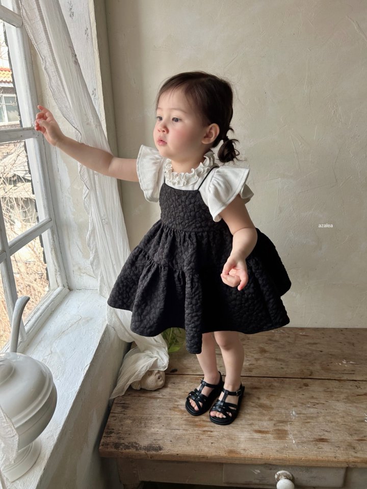 Azalea - Korean Children Fashion - #fashionkids - Romance Tiered One-piece - 8