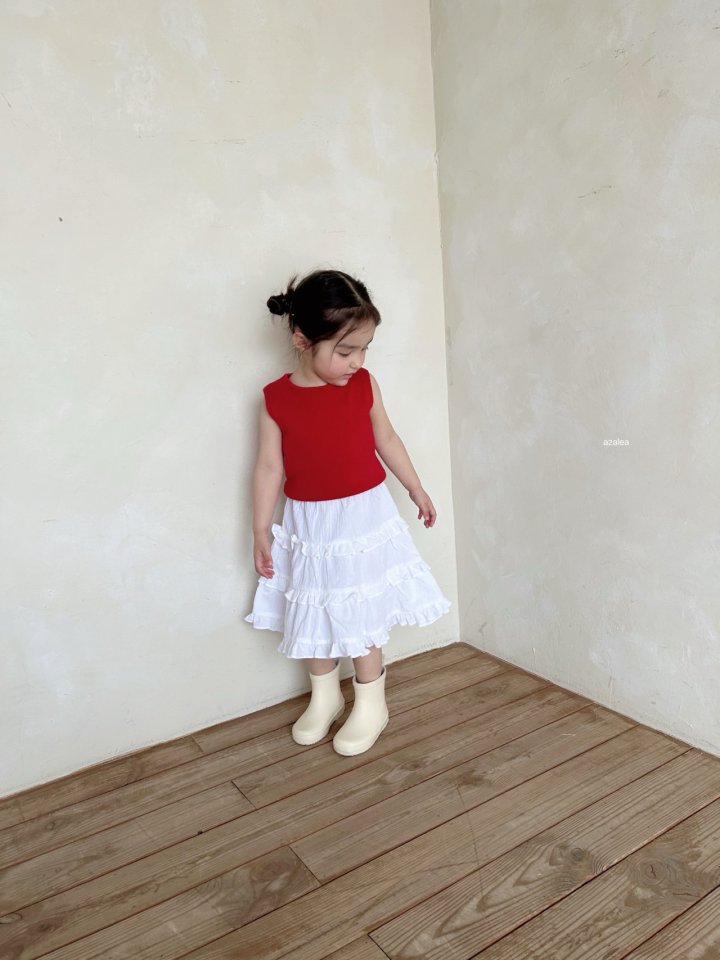 Azalea - Korean Children Fashion - #kidzfashiontrend - Laura Tiered Skirt - 9
