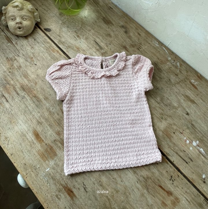 Azalea - Korean Children Fashion - #Kfashion4kids - Zigzag Frill Tee - 4
