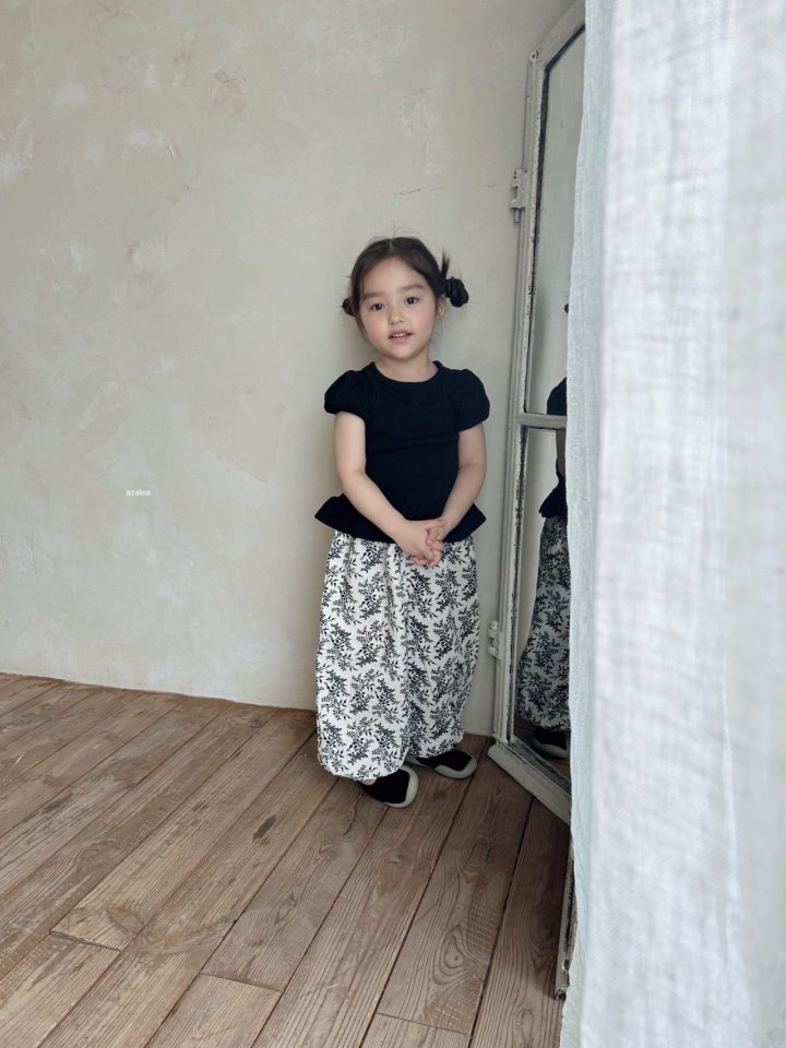 Azalea - Korean Children Fashion - #littlefashionista - Cherry Bubble Pants - 8