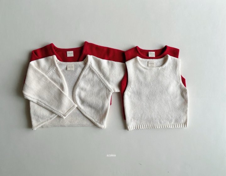 Azalea - Korean Children Fashion - #magicofchildhood - Beads Cardigan Set - 2