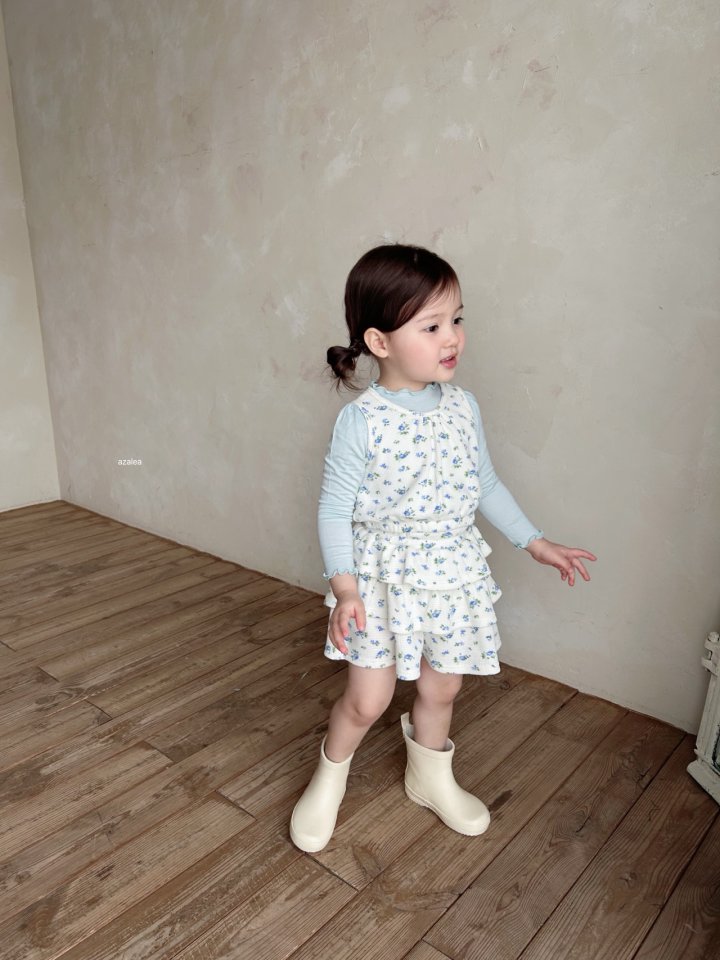 Azalea - Korean Children Fashion - #magicofchildhood - Berry Waffle Vest - 6