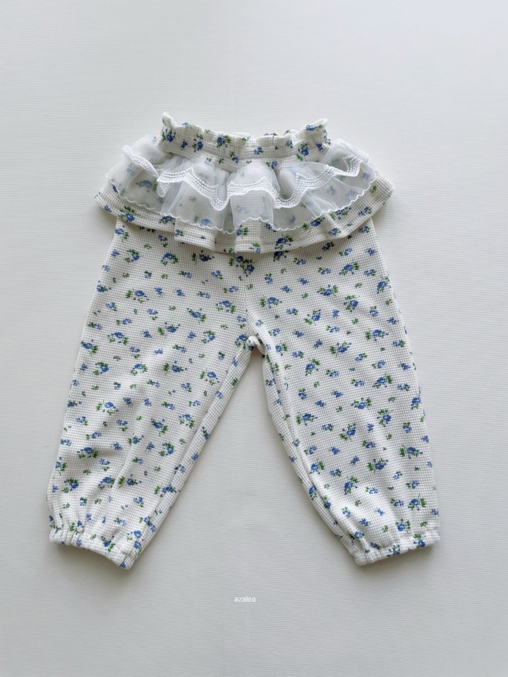 Azalea - Korean Children Fashion - #littlefashionista - Berry Waffle Jogger Pants - 4