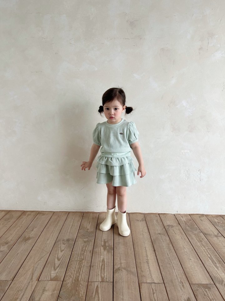 Azalea - Korean Children Fashion - #minifashionista - Jane Waffle Set-up - 2