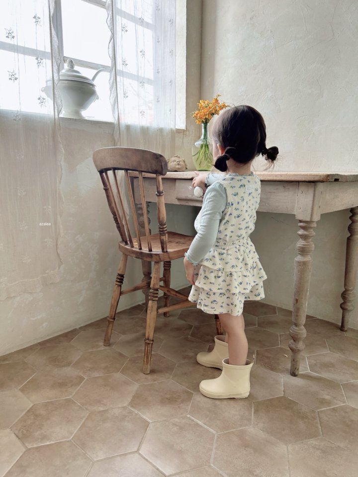 Azalea - Korean Children Fashion - #prettylittlegirls - Berry Waffle Vest - 8