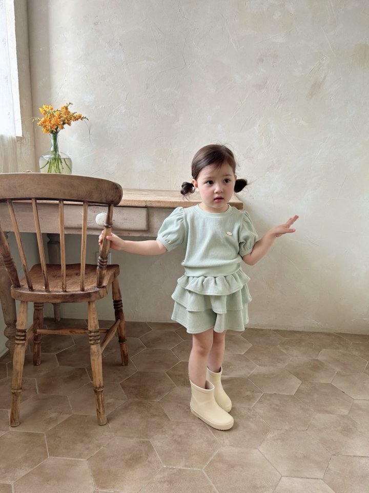 Azalea - Korean Children Fashion - #prettylittlegirls - Jane Waffle Set-up - 3