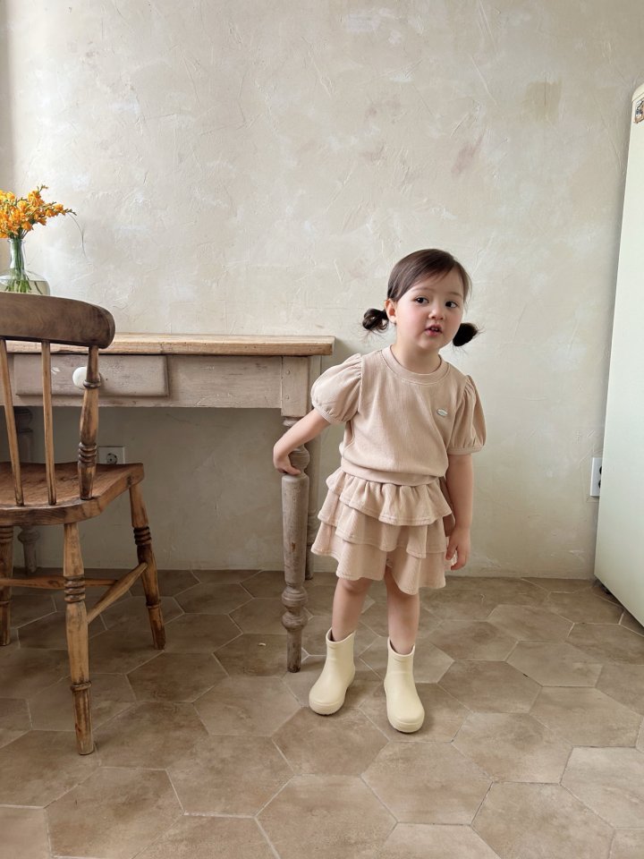 Azalea - Korean Children Fashion - #stylishchildhood - Jane Waffle Set-up - 6