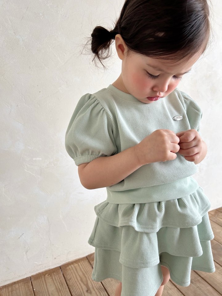 Azalea - Korean Children Fashion - #prettylittlegirls - Jane Waffle Set-up - 4