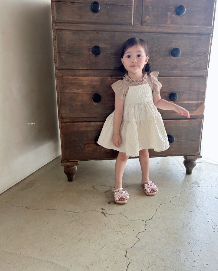 Azalea - Korean Children Fashion - #toddlerclothing - Romance Tiered One-piece - 2
