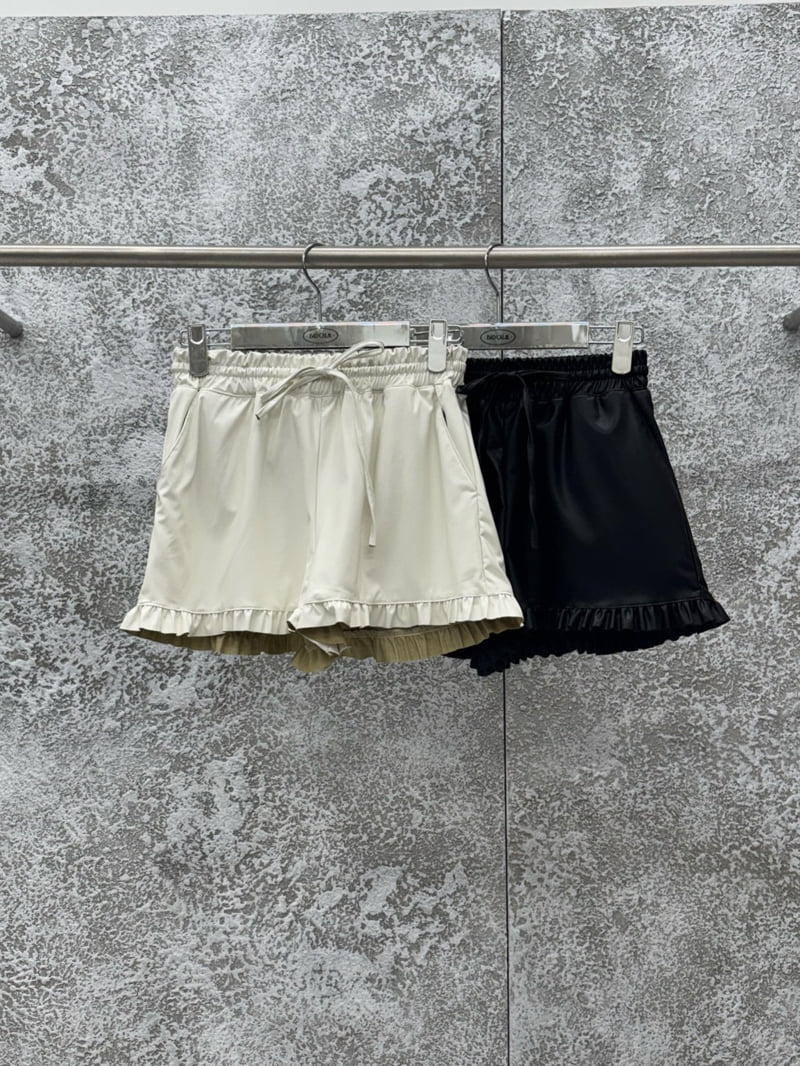 Badcalm - Korean Women Fashion - #momslook - Frill Shorts - 7
